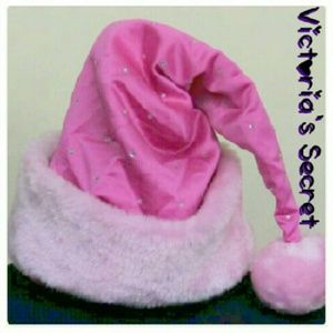 *SOLD* VS PINK Santa hat