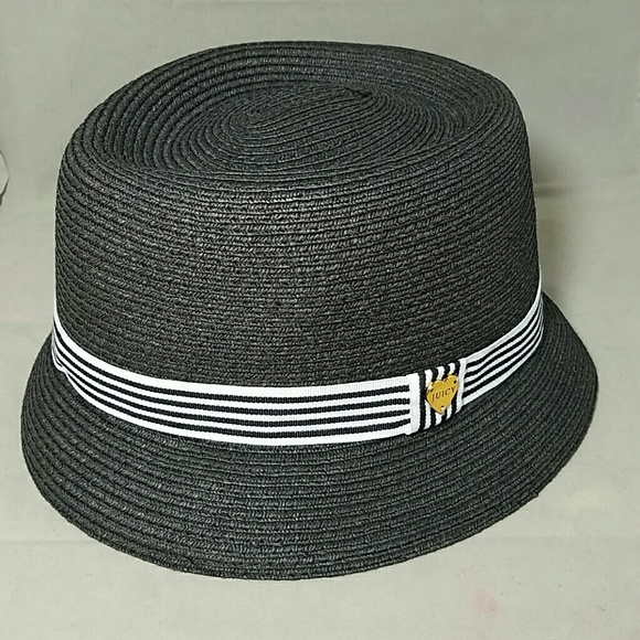 Juicy Couture Accessories - JUICY COUTURE *nwot* Black Woven Bucket Hat