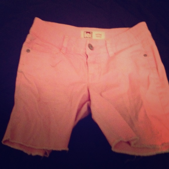 Pink l.e.i shorts