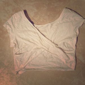 White Crop Top