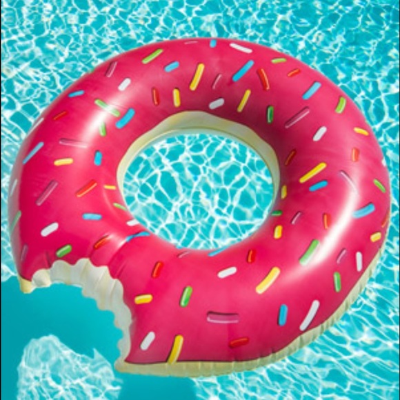 Inflatable Donut Pool Float - Picture 2 of 3
