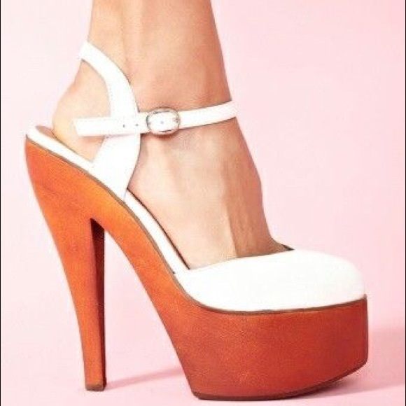 Jeffrey Campbell Blanco Platforms