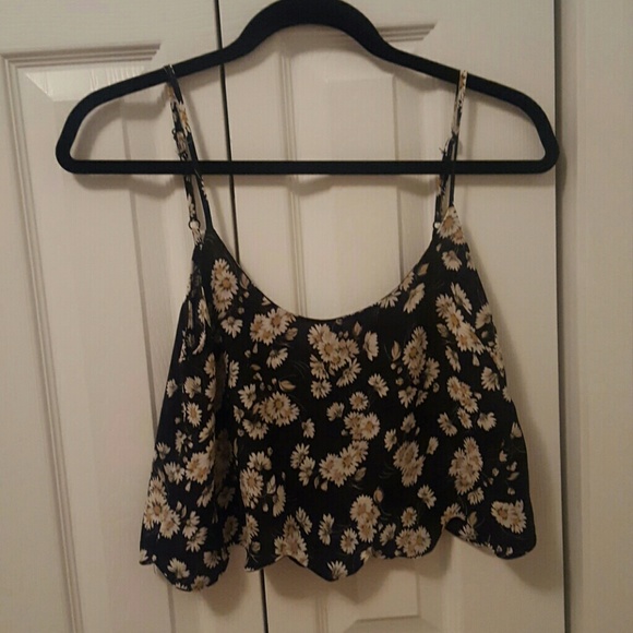 LA Hearts Daisy Crop Top