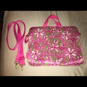 Lilly Pulitzer laptop bag