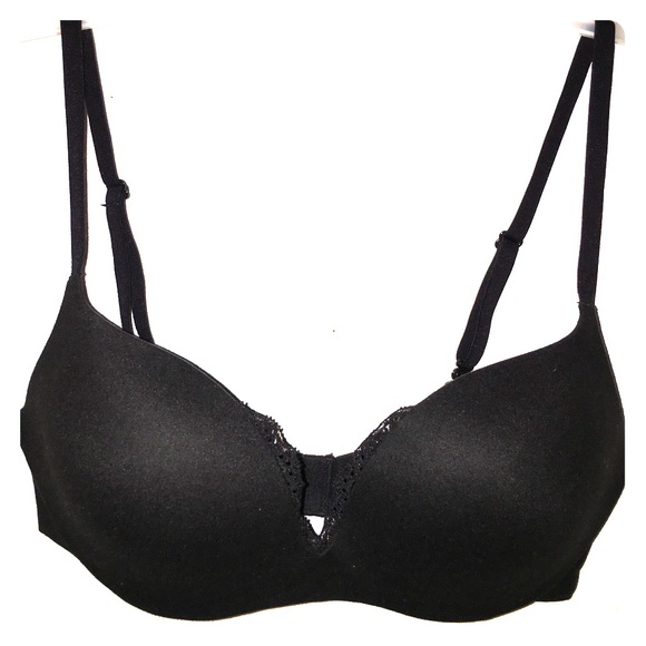 VS black plunge bra