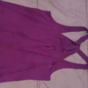 BCBG maxazria geometric back tank