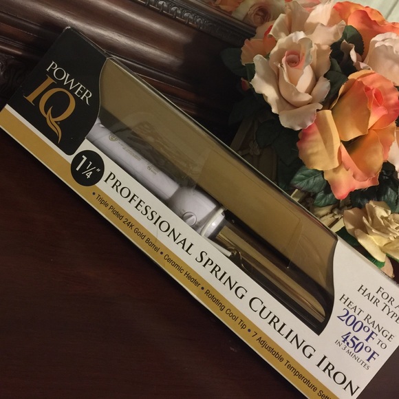 power iq curling iron