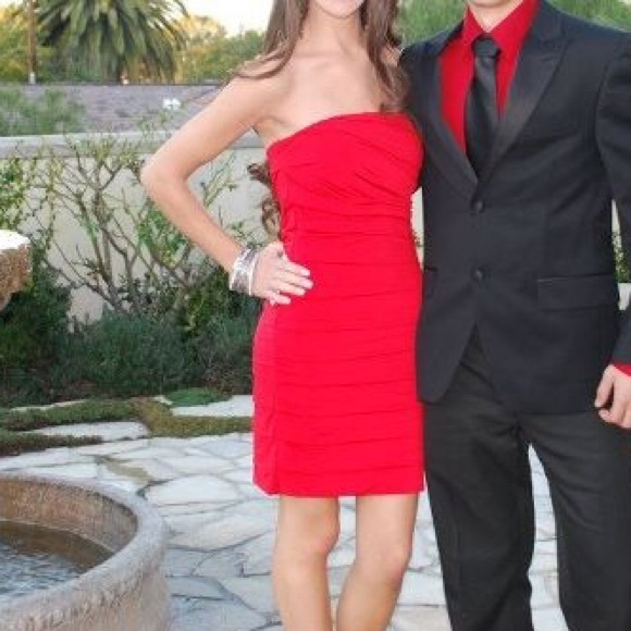 Red dress