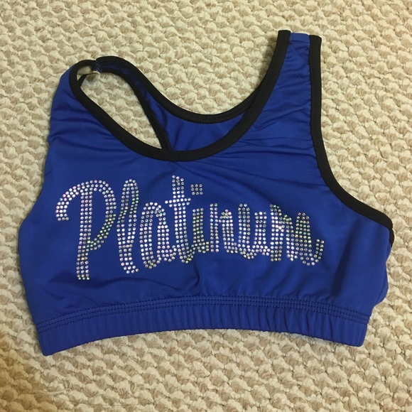 Cheer Sports Bra "Platinum"