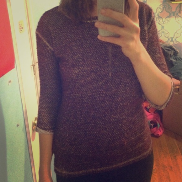 Purple Topshop sweater