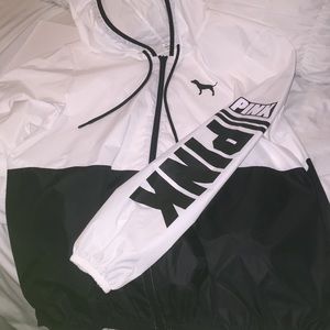 PINK windbreaker.