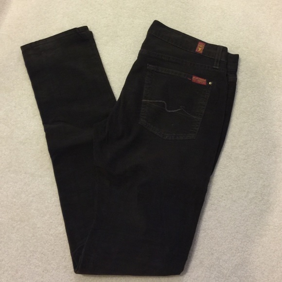 7 for all mankind Roxanne brown corduroy 30