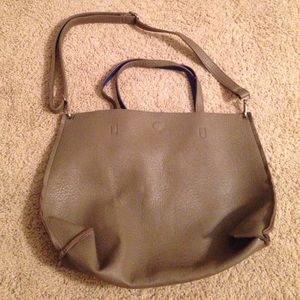 Free People Vegan Leather Reversible Tote