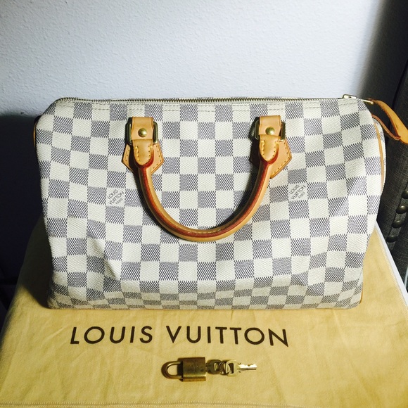 ❌SOLD❌ Louis Vuitton Speedy 30 Damier Azur