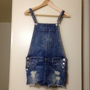 TRUE RELIGION short overalls