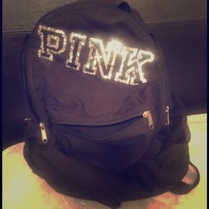 Pink bookbag