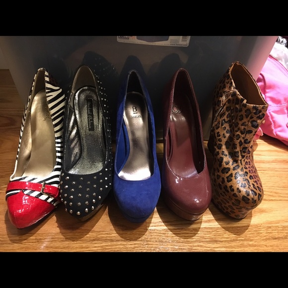 Bundle!!!!!! Shoes!!!!!!! Platform Heels!!!!!! - Picture 1 of 4