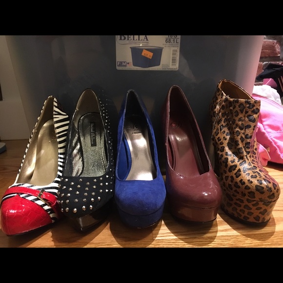 Bundle!!!!!! Shoes!!!!!!! Platform Heels!!!!!! - Picture 2 of 4