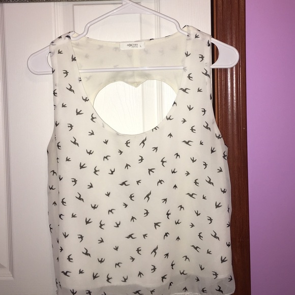 L crop top