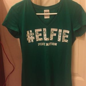 a green vs pink pajama shirt