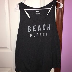 L tank from Old Navy