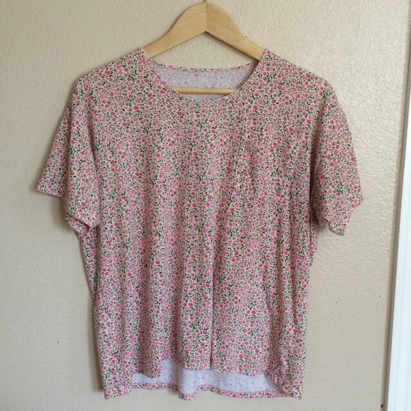 American apparel rose tshirt