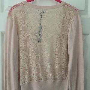 Gap Lace Back Cardigan