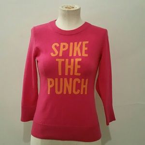 Kate Spade Spike The Punch Scoop Neck Sweater