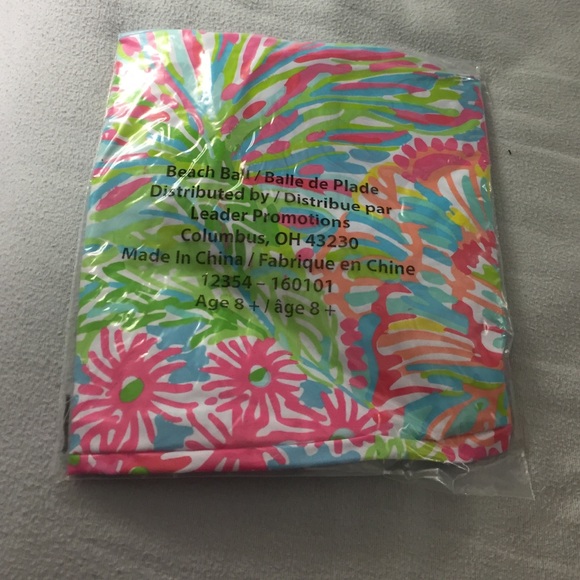 New Lilly Pulitzer beach ball