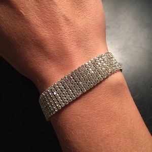 Stunning CZ bracelet - worn once!
