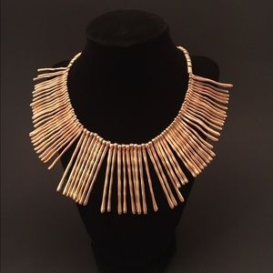 Fabulous gold bamboo collar