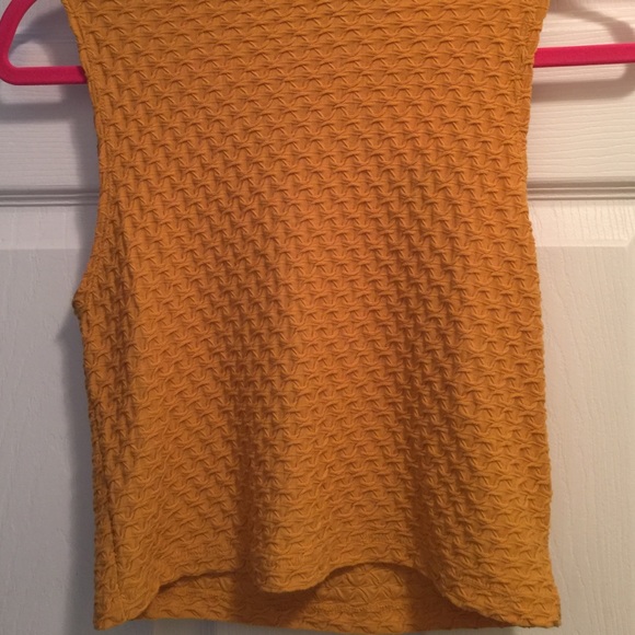 Forever 21 Mustard Crop Top; fits like a medium