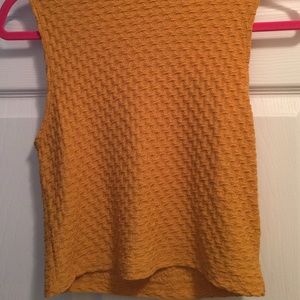 Forever 21 Mustard Crop Top; fits like a medium