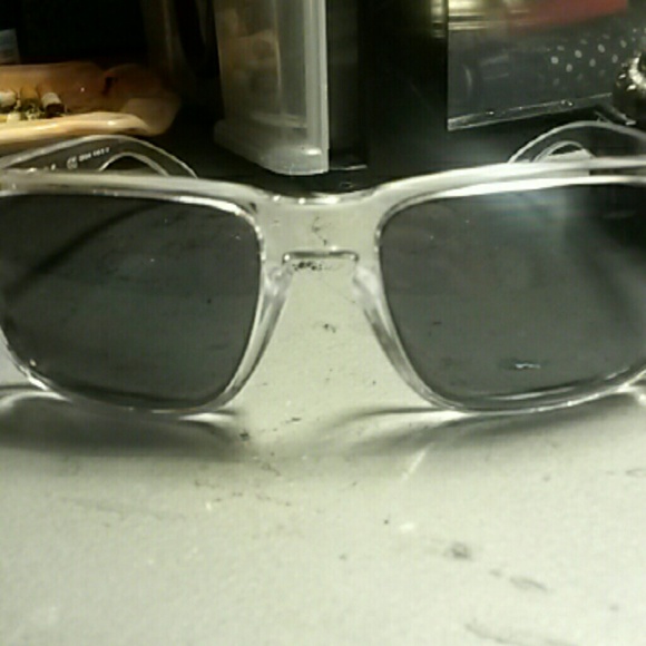 Clear oakley sunglasses