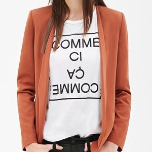 RESERVED FOR BECKYSHINDELL Forever 21 Rust Blazer