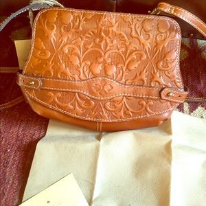 NWT Patricia Nash Vada Frame Crossbody Purse