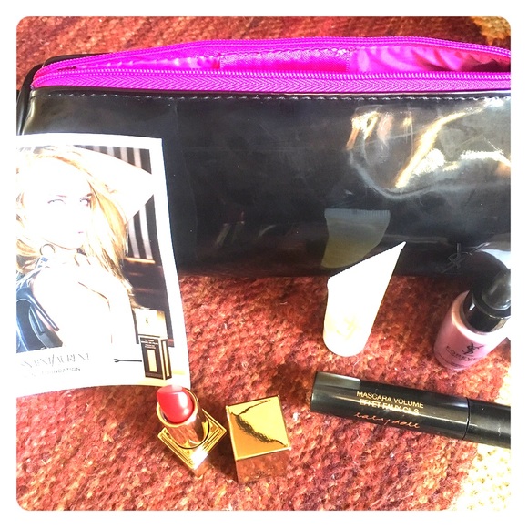 NWT YSL Yves Saint Laurent Samples & Bag w/ Mirror