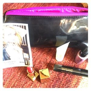 NWT YSL Yves Saint Laurent Samples & Bag w/ Mirror