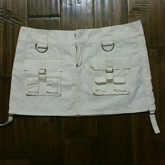 Misdemeanor Cargo Type Miniskirt