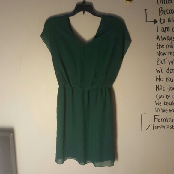 Deep Green Summer Dress