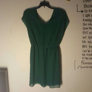 Deep Green Summer Dress