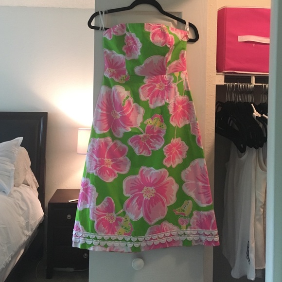 Strapless Lilly Pulitizer dress