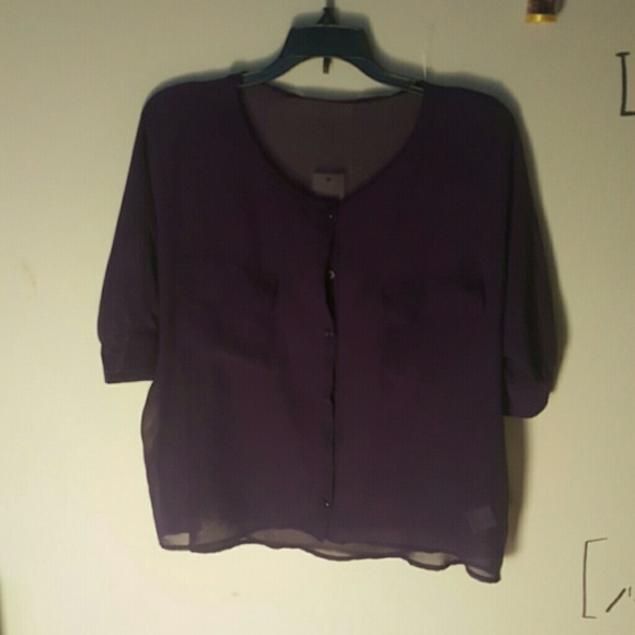 Purple Olive & Oak Blouse/Top