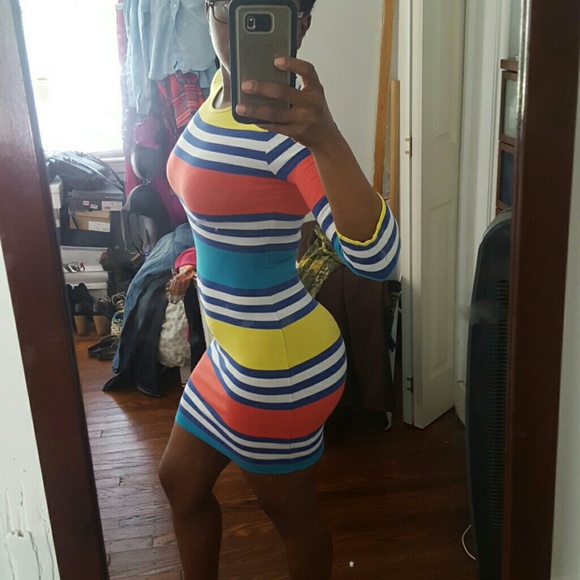 French Connection Jag - bodycon dress - size 2