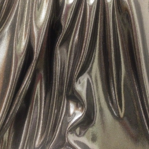 Shine at the party with a liquid silver mini!