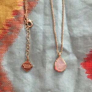 Kendra Scott- light pink stone