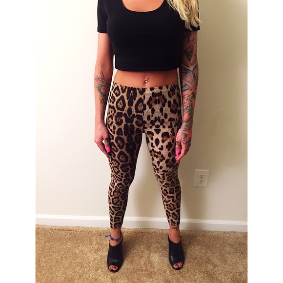 Leopard leggings