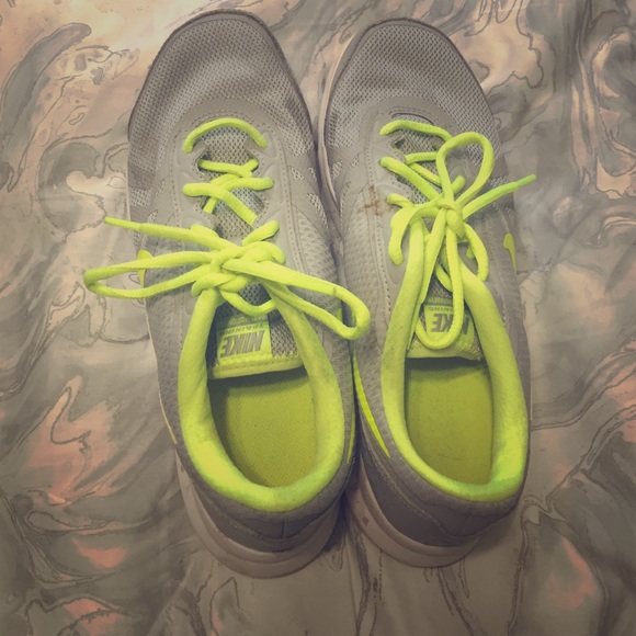 Nike shoes, a little dirty