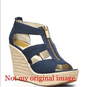 Michael Kors espadrilles wedges!