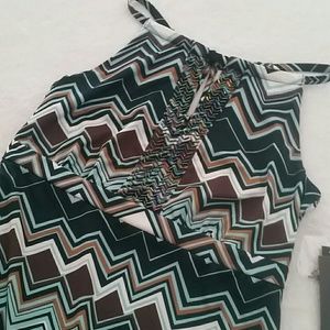 INC Majestic zig-zag dress